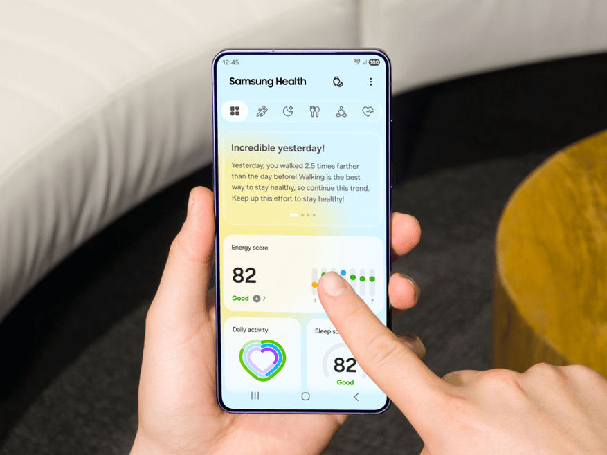 Samsung Health gets smarter, simpler, and a lot more opinionated about your wellbeing
