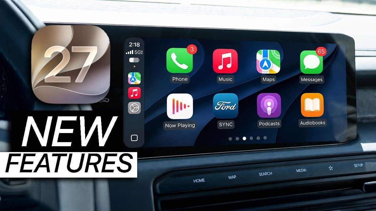 Apple’s iOS 27 gives CarPlay a smarter dashboard, better audio control and video support