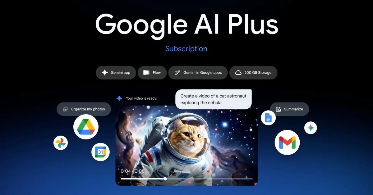 Google trims AI Plus to $4.99 and doubles storage to 400GB