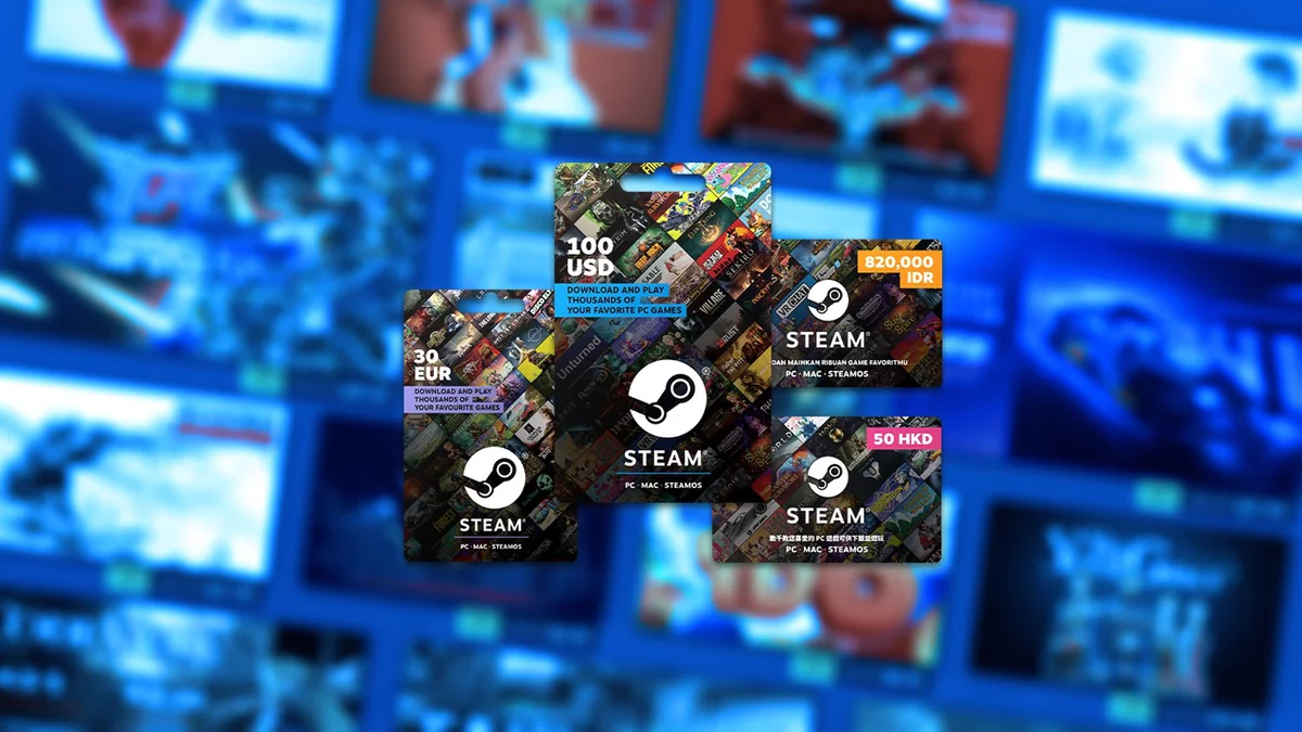 Valve is ending physical Steam gift cards as scammers keep evolving